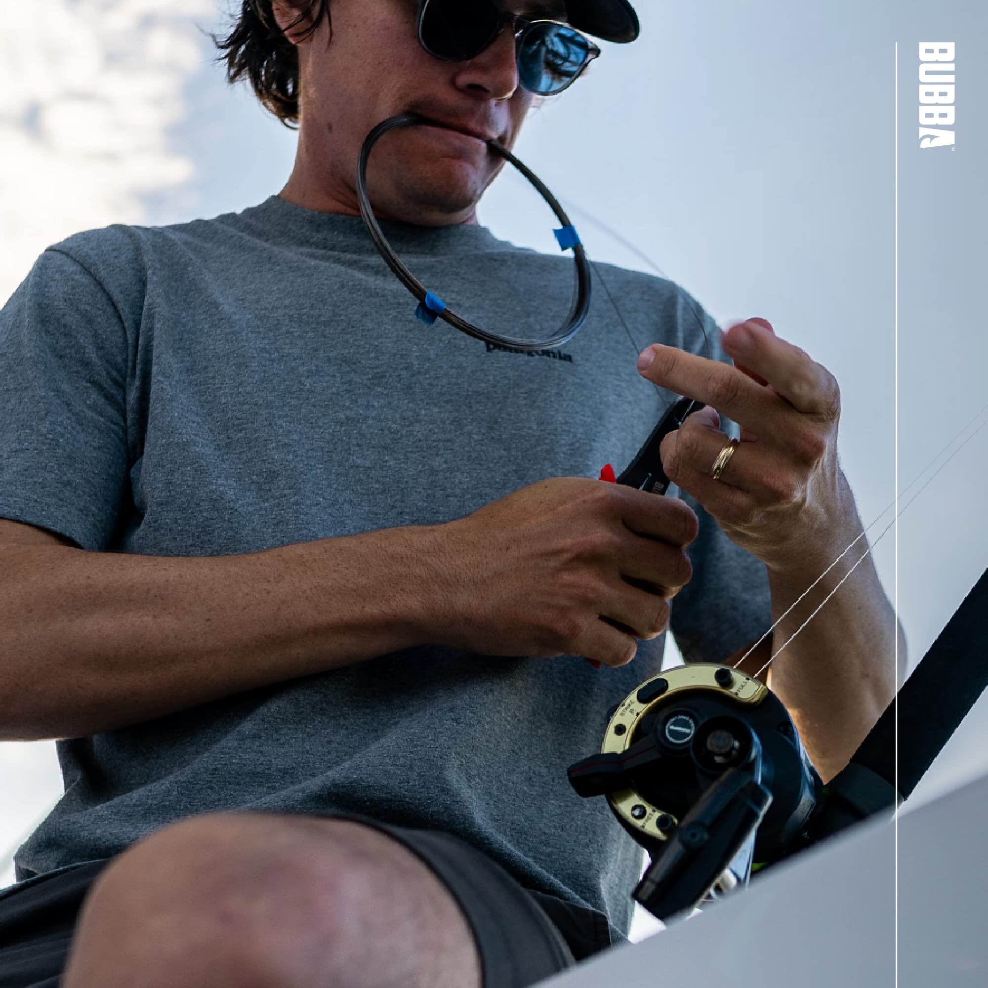 BUBBA 7" Wire Snips with Spring-Loaded Non-Slip Grip Handle for Cutting Wire, Leaders or Cable for Fishing Red - Image 6