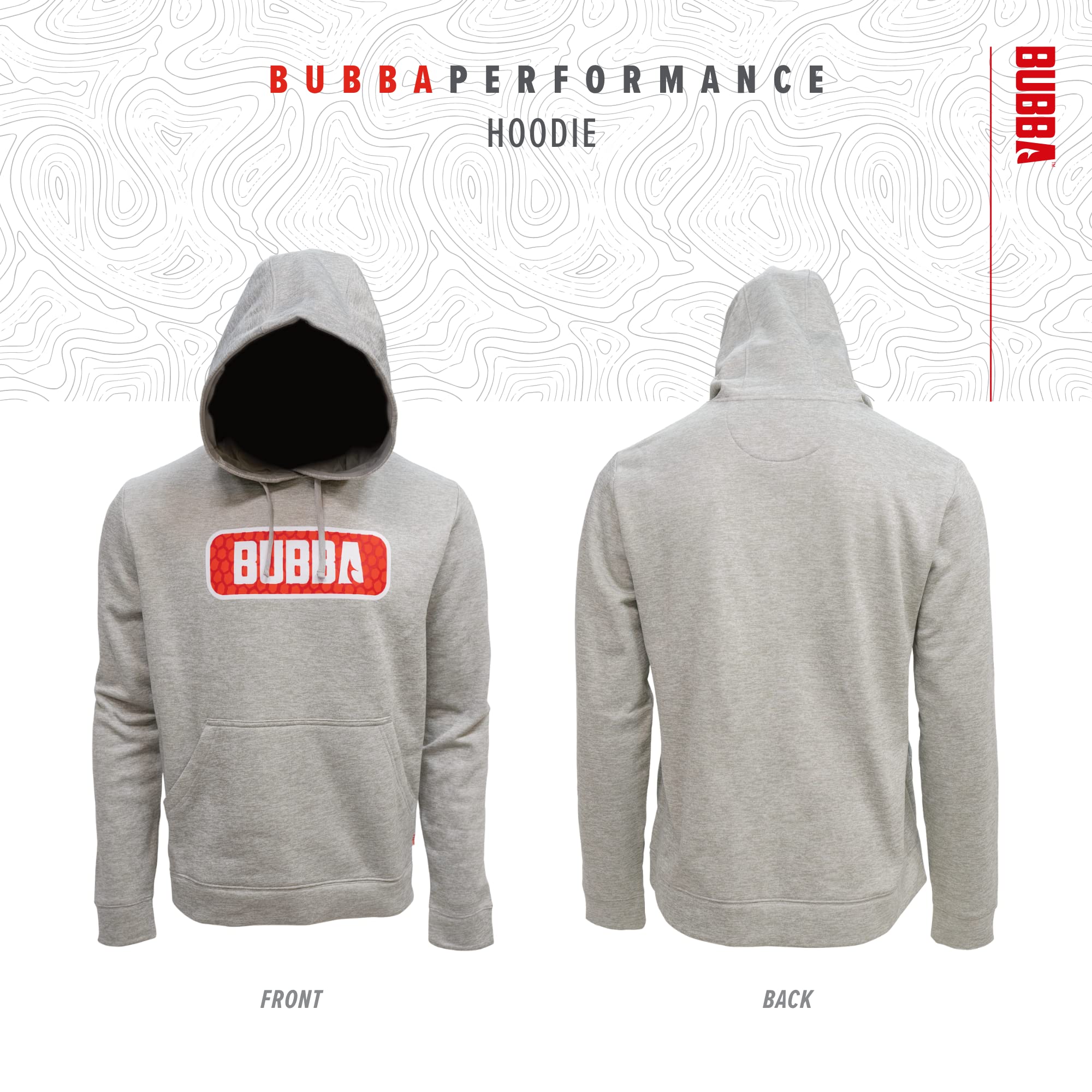BUBBA Performance Fishing Hoodie with Moisture Repellent - UPF 50+ Sun Protection - Moisture Wicking - Fishing, Hiking - Image 5