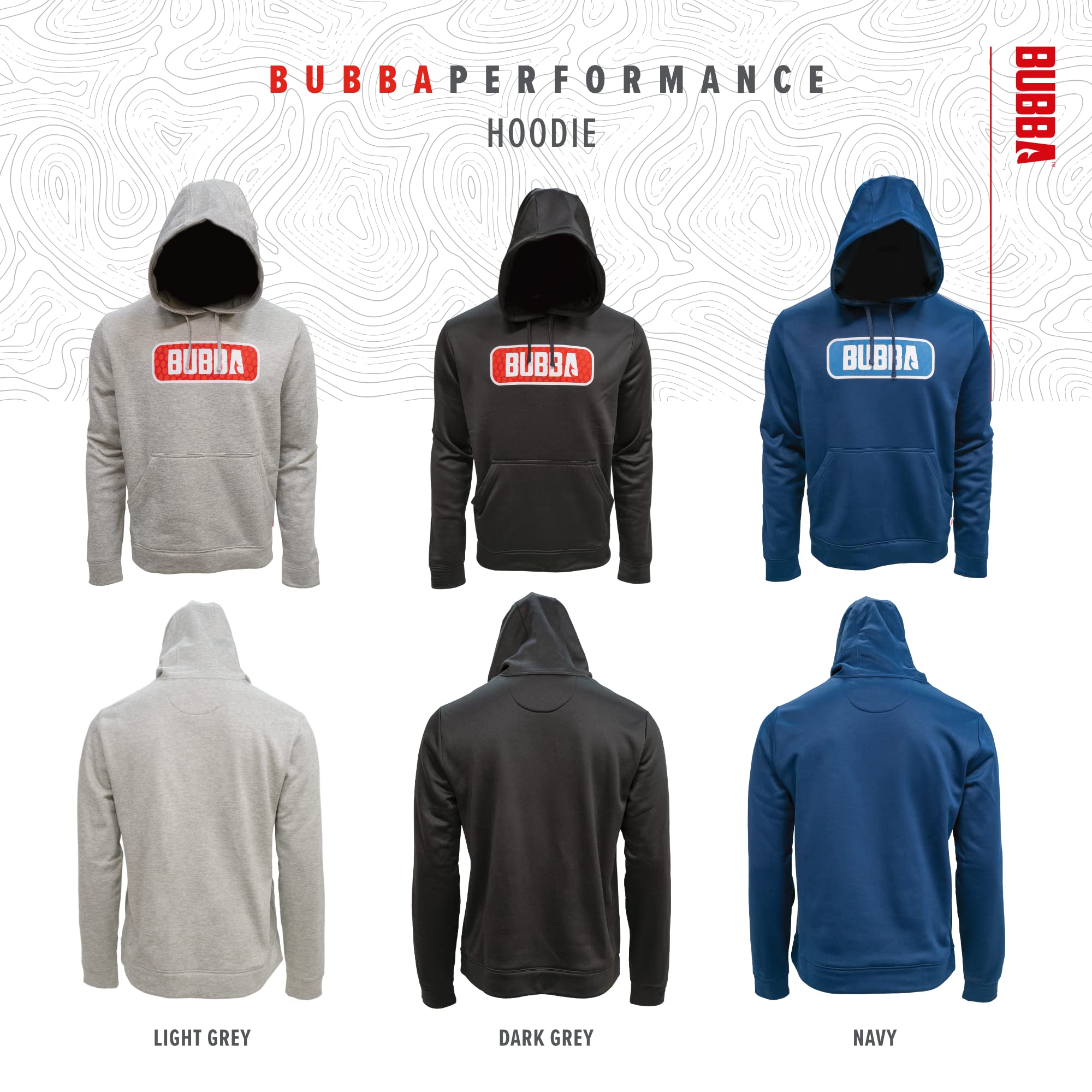 BUBBA Performance Fishing Hoodie with Moisture Repellent - UPF 50+ Sun Protection - Moisture Wicking - Fishing, Hiking - Image 6