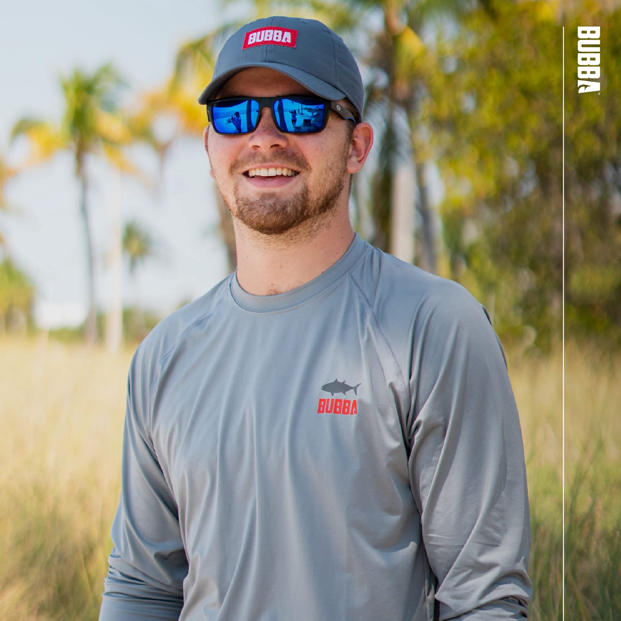 BUBBA Performance Fishing Long Sleeve with Moisture Wicking, UV Protection, Quick Dry, for Fishing, Boating, and Outdoors - Image 8