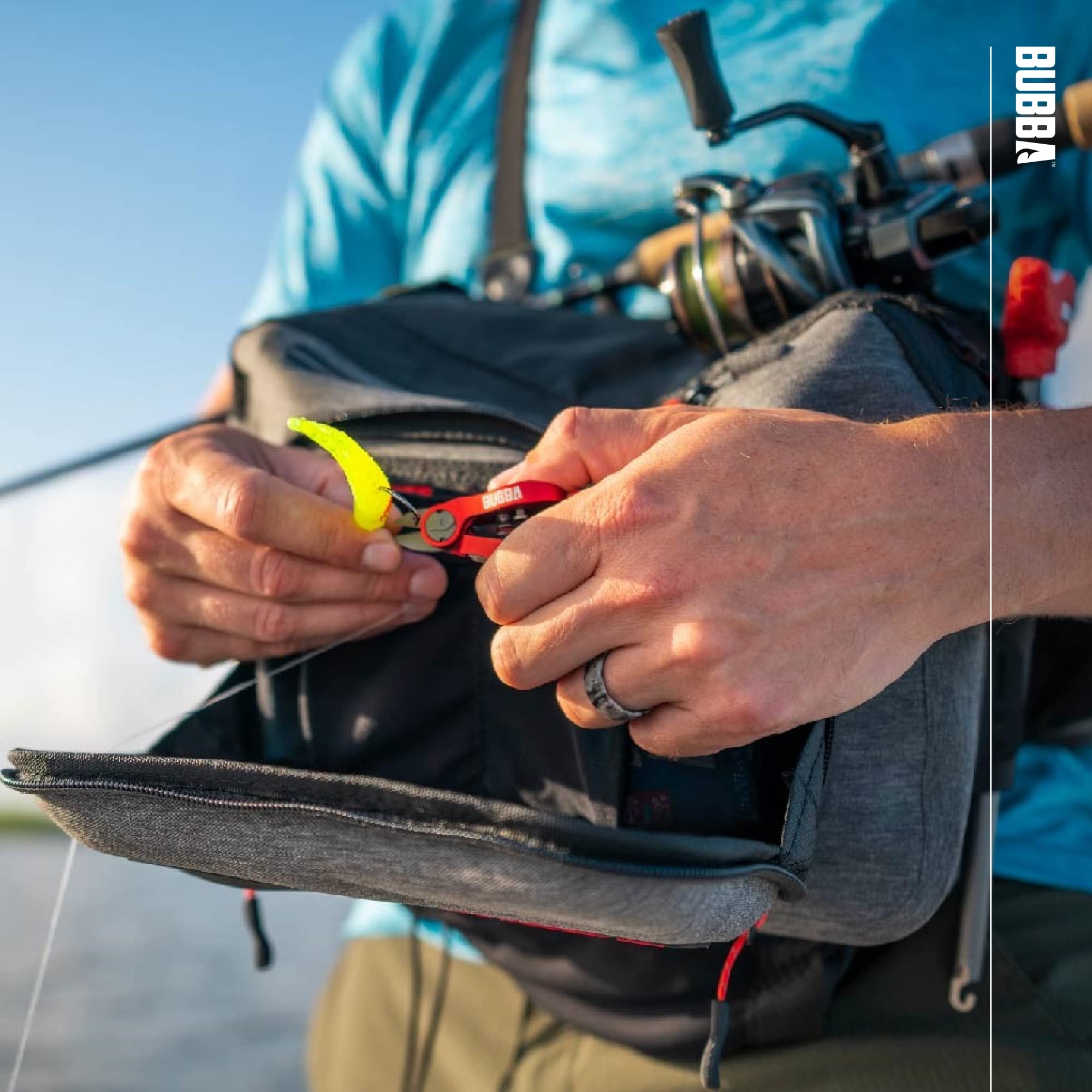 BUBBA Seaker Series Premium Dry Travel Bag with Extreme Weather-Resistant Materials and 10L of Capacity Perfect for Any Angler - Image 6