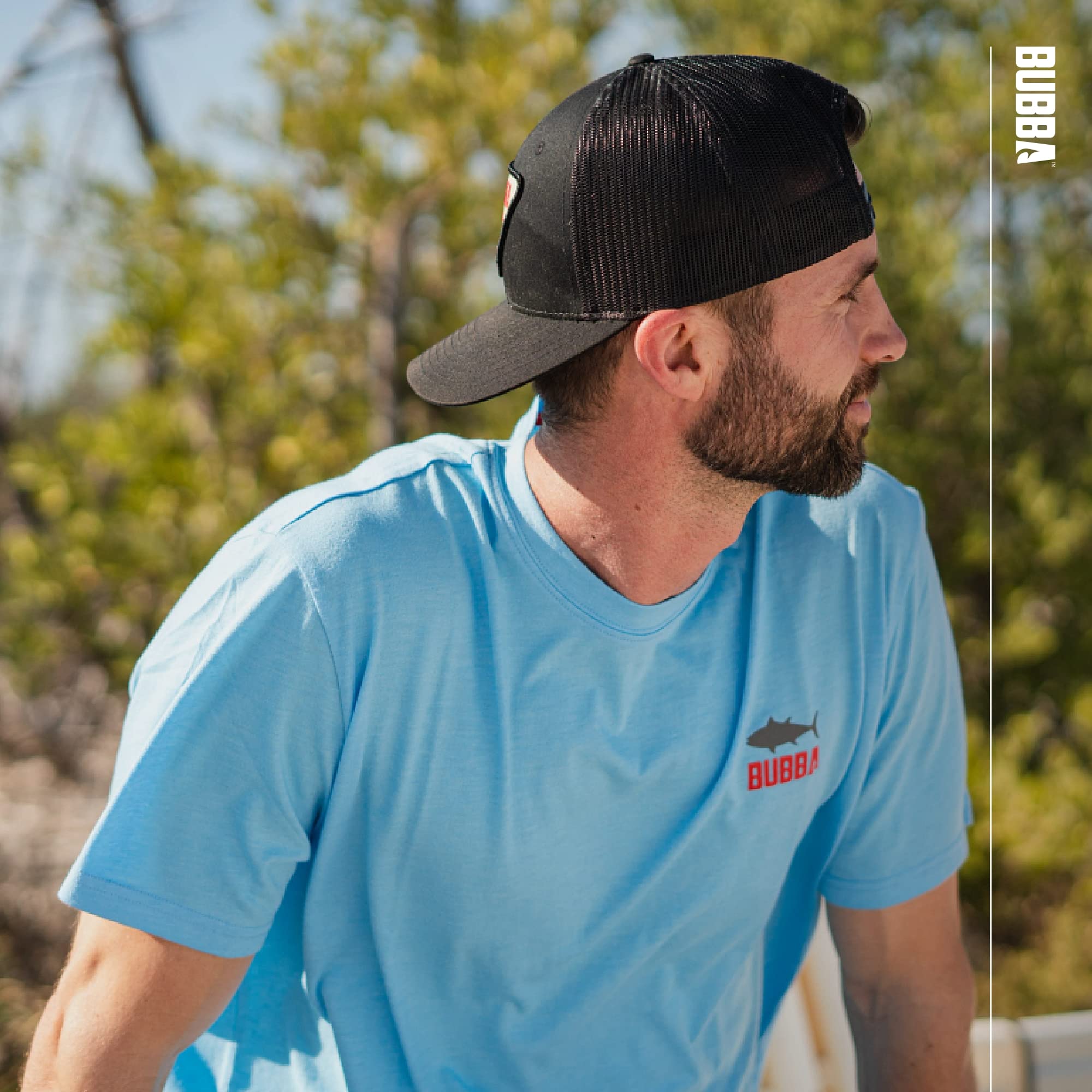 BUBBA Ultimate Lifestyle Fishing T-Shirt with Moisture Repellent, for Fishing, Boating, and Outdoors - Image 8