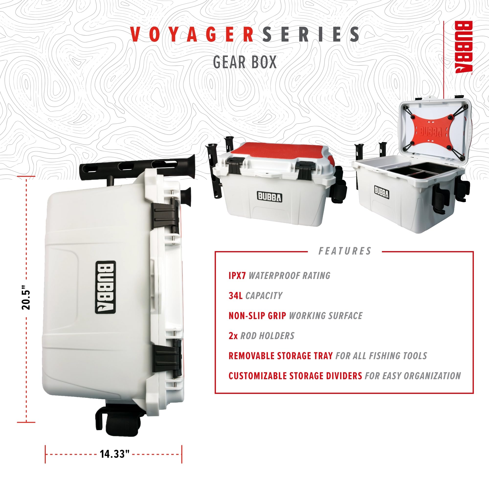 BUBBA Voyager Series Gear Box - Image 3