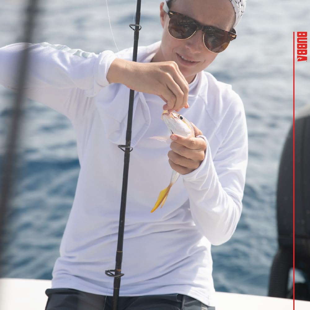 BUBBA Women's Bahura Fishing Hoodie with UV Protection, Moisture-Wicking, Bamboo Materials, For Fishing, Outdoors - Image 5