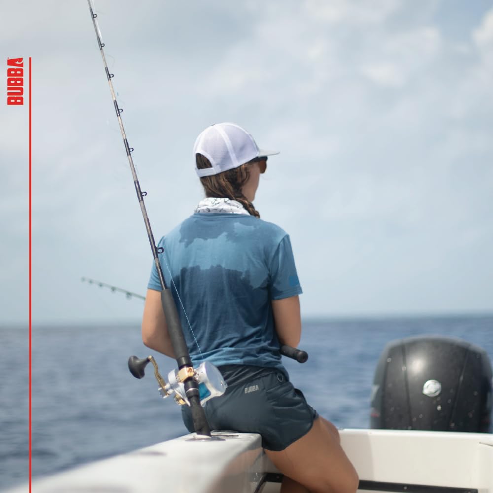 BUBBA Women's Bahura Fishing Shorts with Built-in Storage, Water-Resistant, Bamboo Materials, for Fishing, Outdoors - Image 3