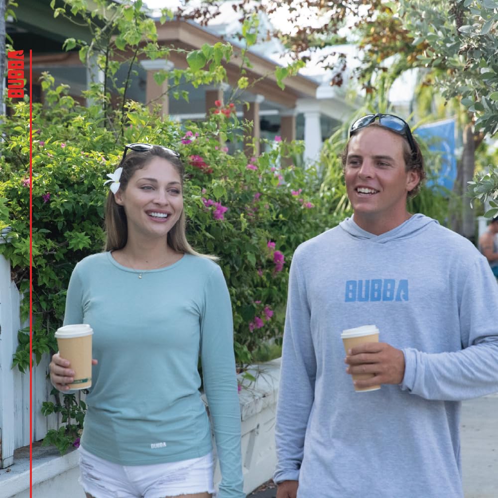 BUBBA Women's Bahura Long Sleeve Fishing Shirt with Moisture-Wicking, Relaxed Fit, Bamboo Materials, for Fishing, Outdoors - Image 3