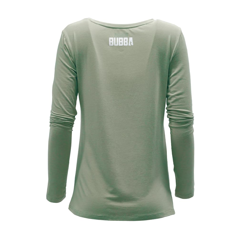 BUBBA Women's Bahura Long Sleeve Fishing Shirt with Moisture-Wicking, Relaxed Fit, Bamboo Materials, for Fishing, Outdoors - Image 5